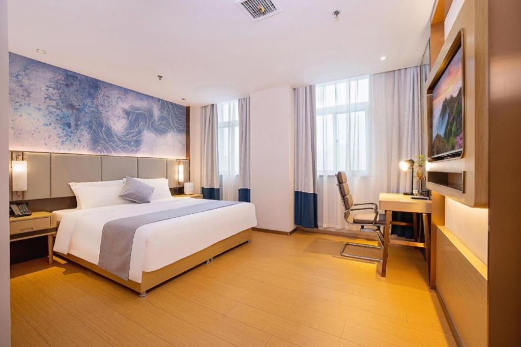 Greentree Inn Taiyuan Pingyang Road Business Hotel מראה חיצוני תמונה