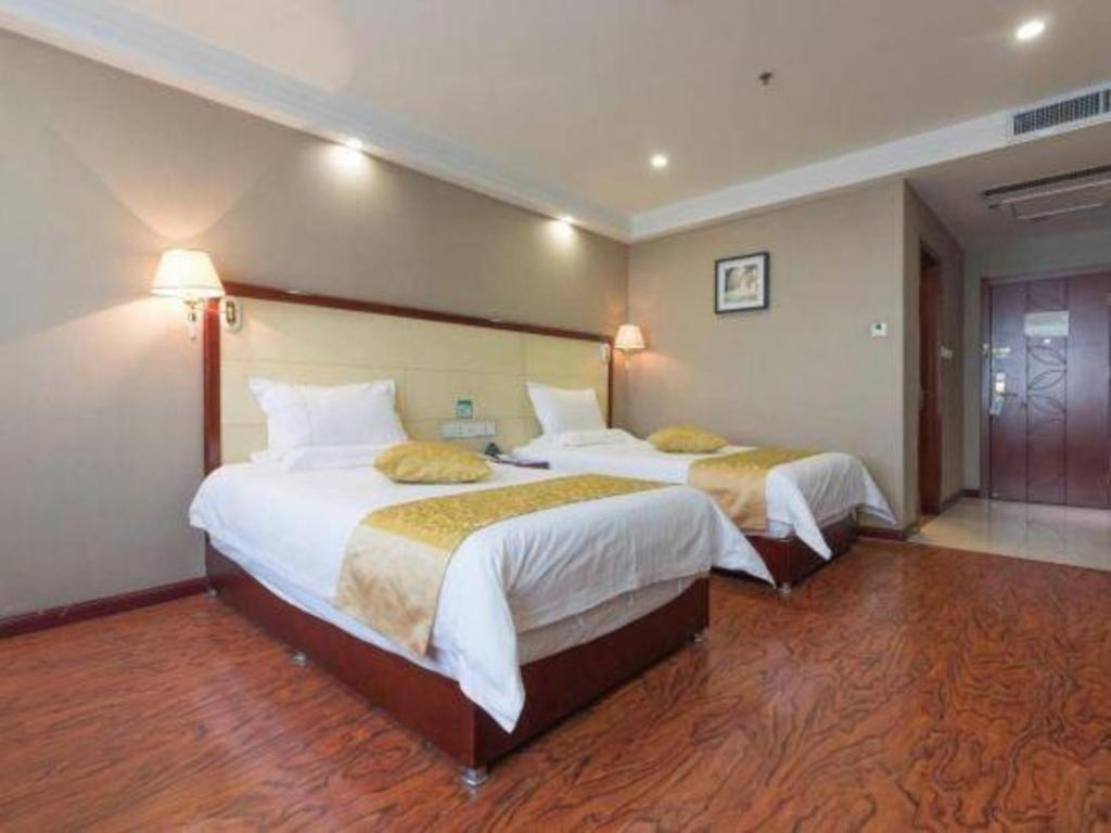 Greentree Inn Taiyuan Pingyang Road Business Hotel מראה חיצוני תמונה