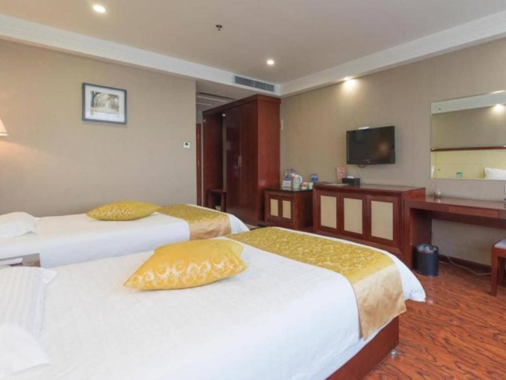 Greentree Inn Taiyuan Pingyang Road Business Hotel מראה חיצוני תמונה