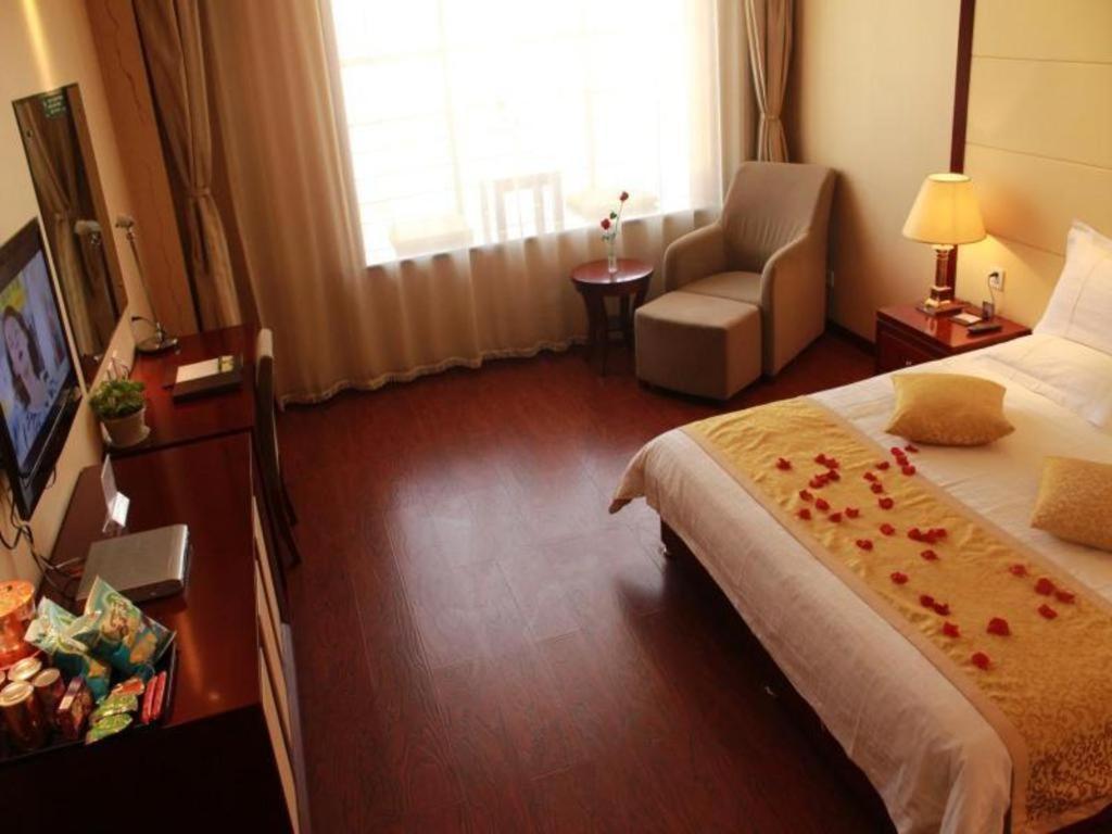 Greentree Inn Taiyuan Pingyang Road Business Hotel מראה חיצוני תמונה