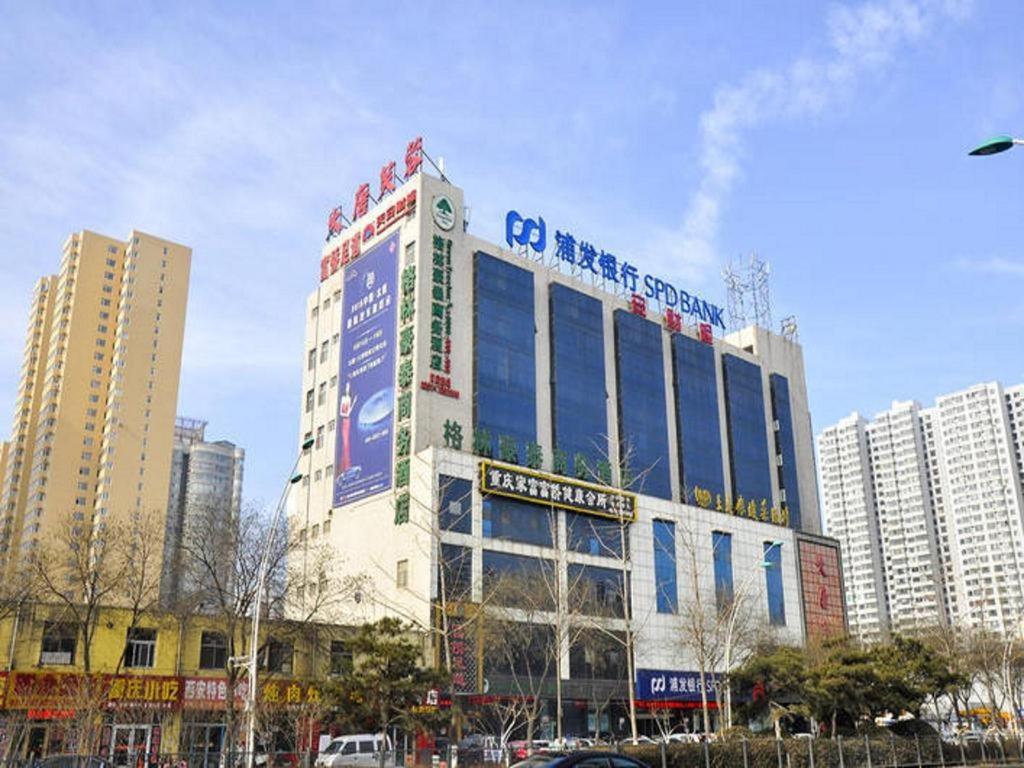 Greentree Inn Taiyuan Pingyang Road Business Hotel מראה חיצוני תמונה
